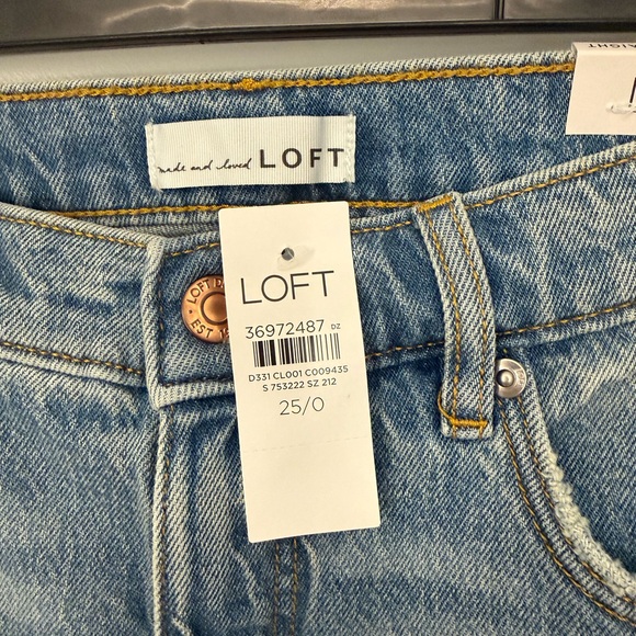 Loft High Rise Straight Jeans - Picture 3 of 6